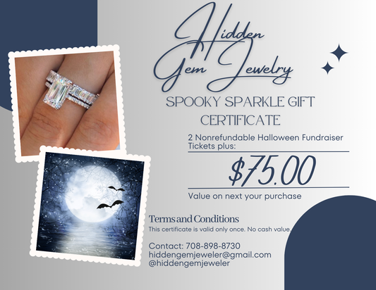 Spooky Sparkle 2 Tickets and Gift Certificate