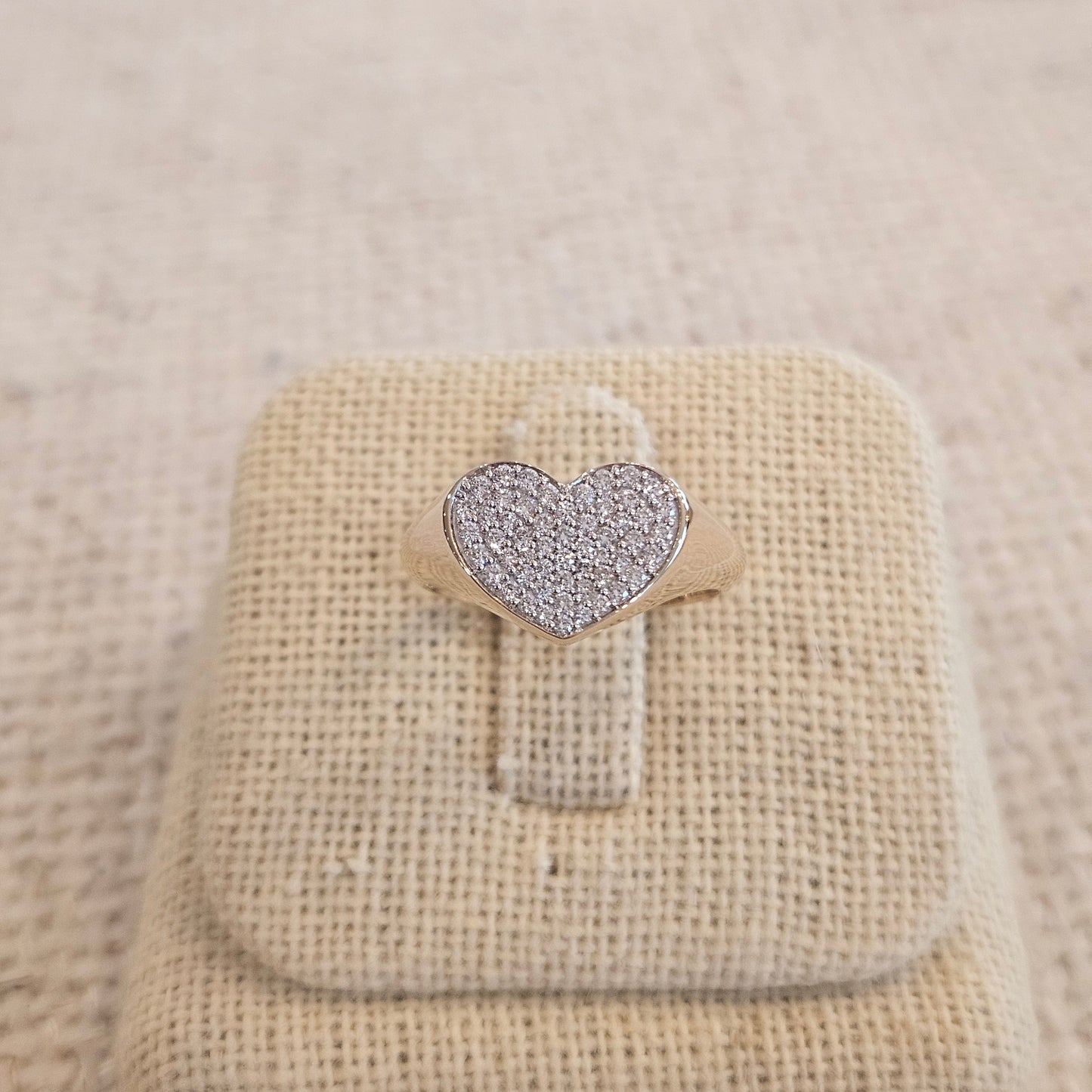 Heart Signet Ring