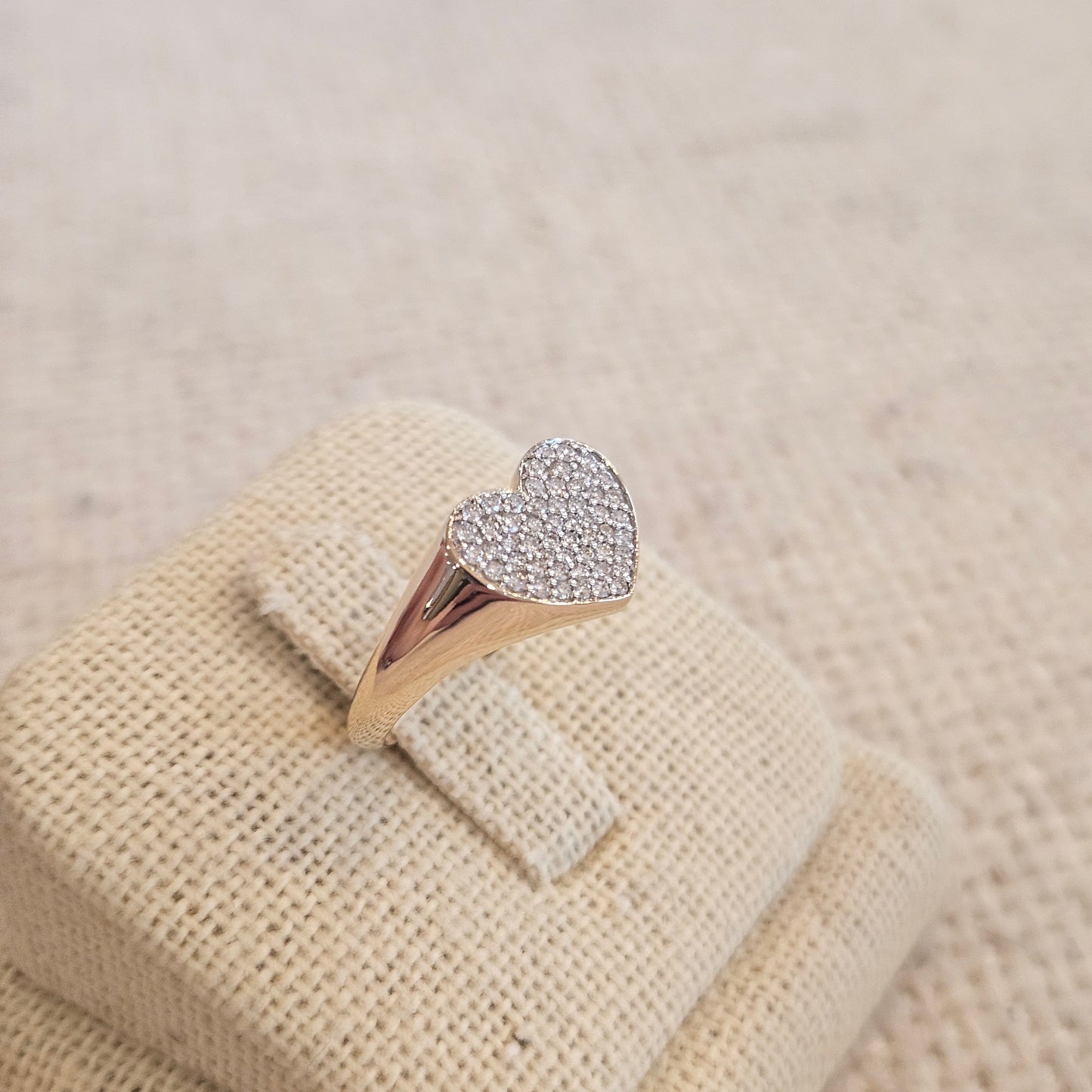 Heart Signet Ring