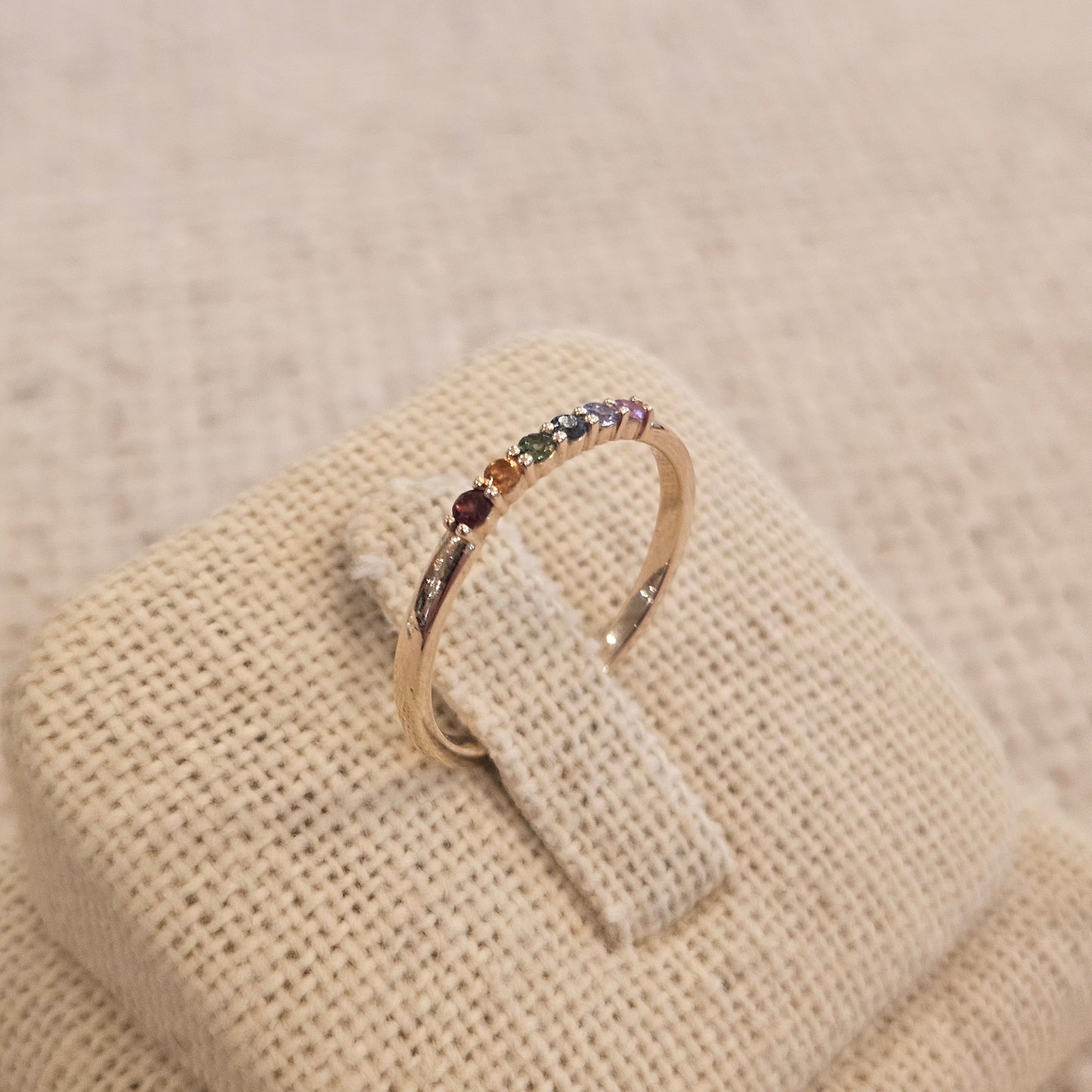 Rainbow Stack Ring