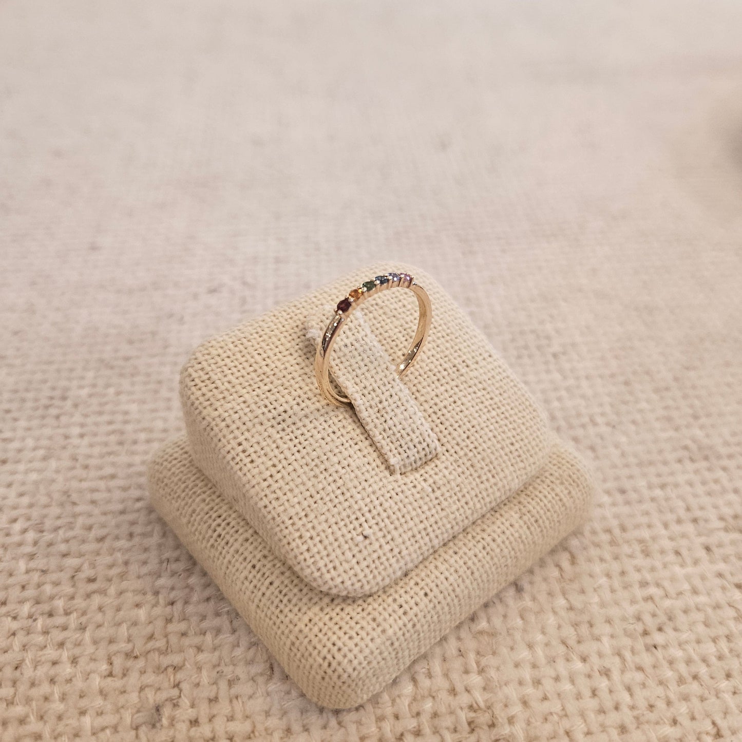 Rainbow Stack Ring