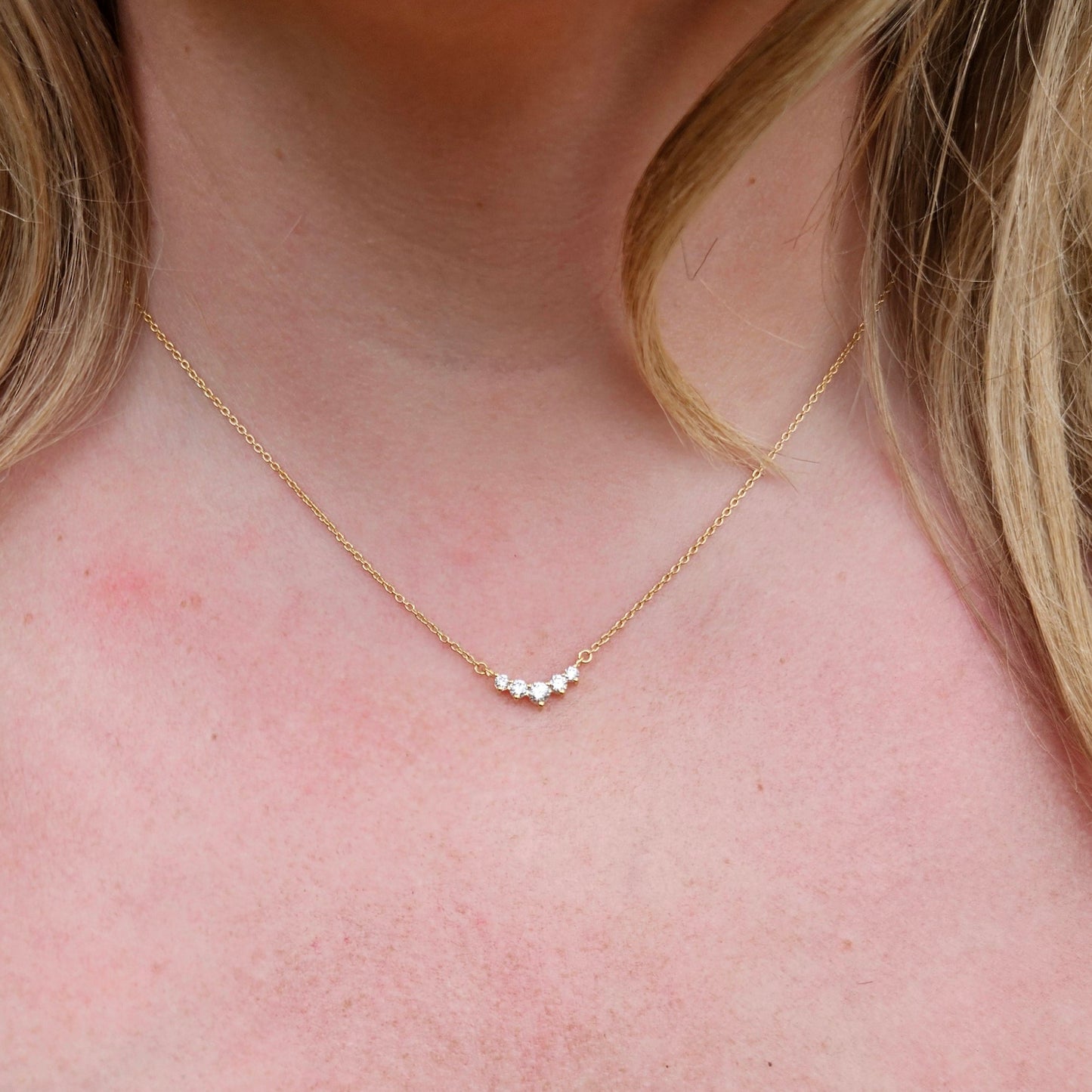 Graduated Diamond Necklace