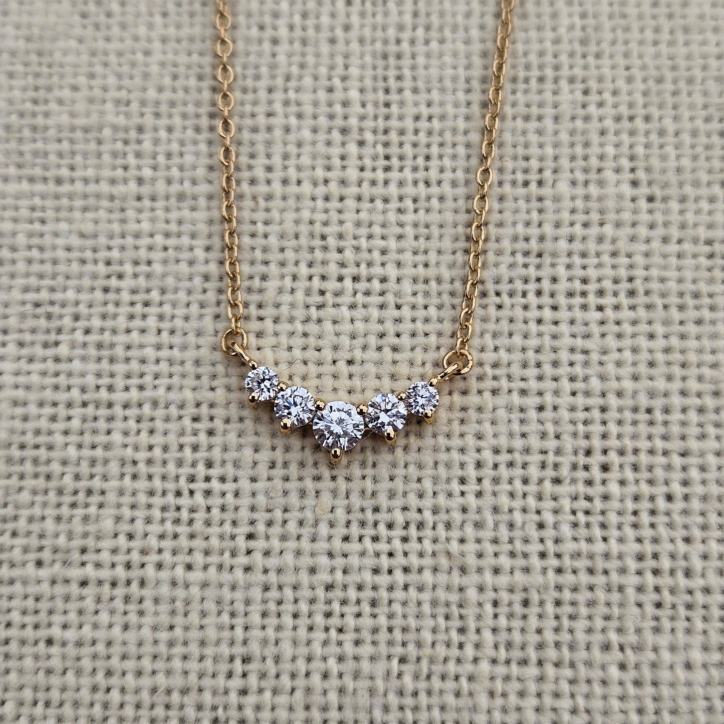 Graduated Diamond Necklace