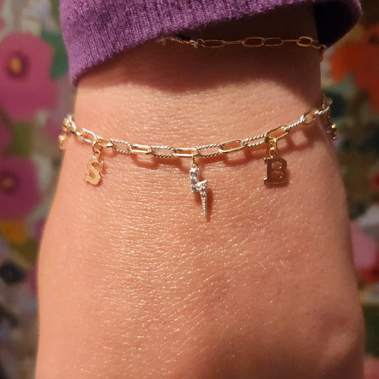 Brave Bear Charm Bracelet (BASE CHAIN)