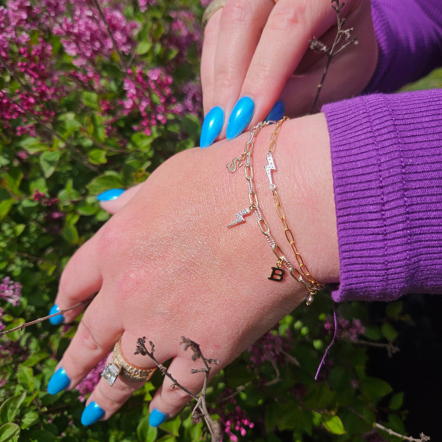 Brave Bear Charm Bracelet (BASE CHAIN)