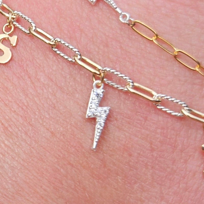 Lightning Bolt Charm