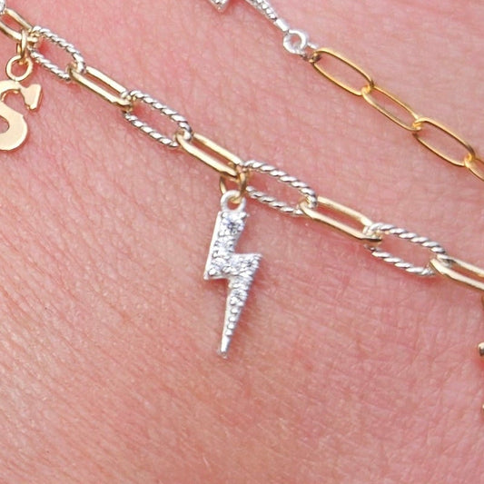 Lightning Bolt Charm