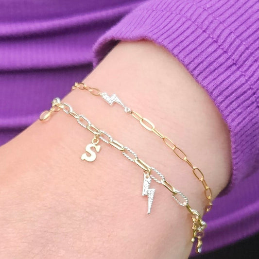 Block Letter Charm