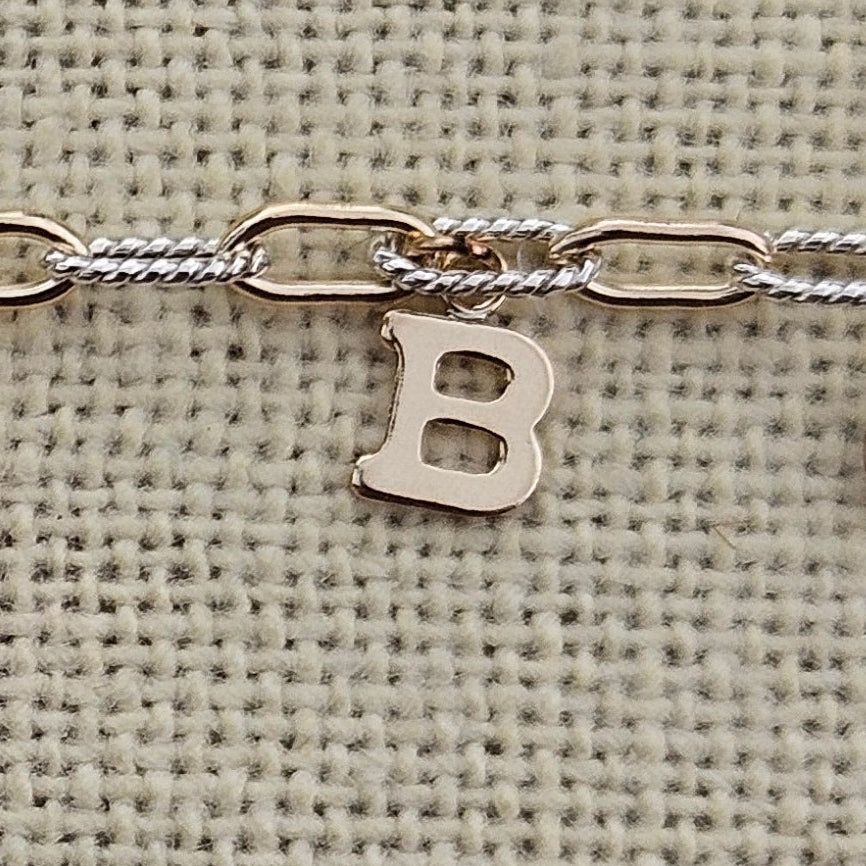 Block Letter Charm