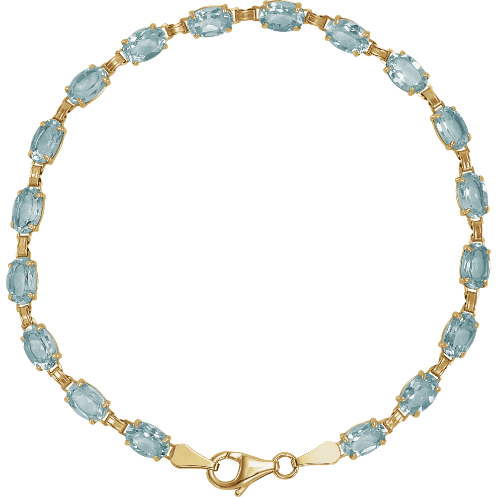 Gemstone Station Bracelet