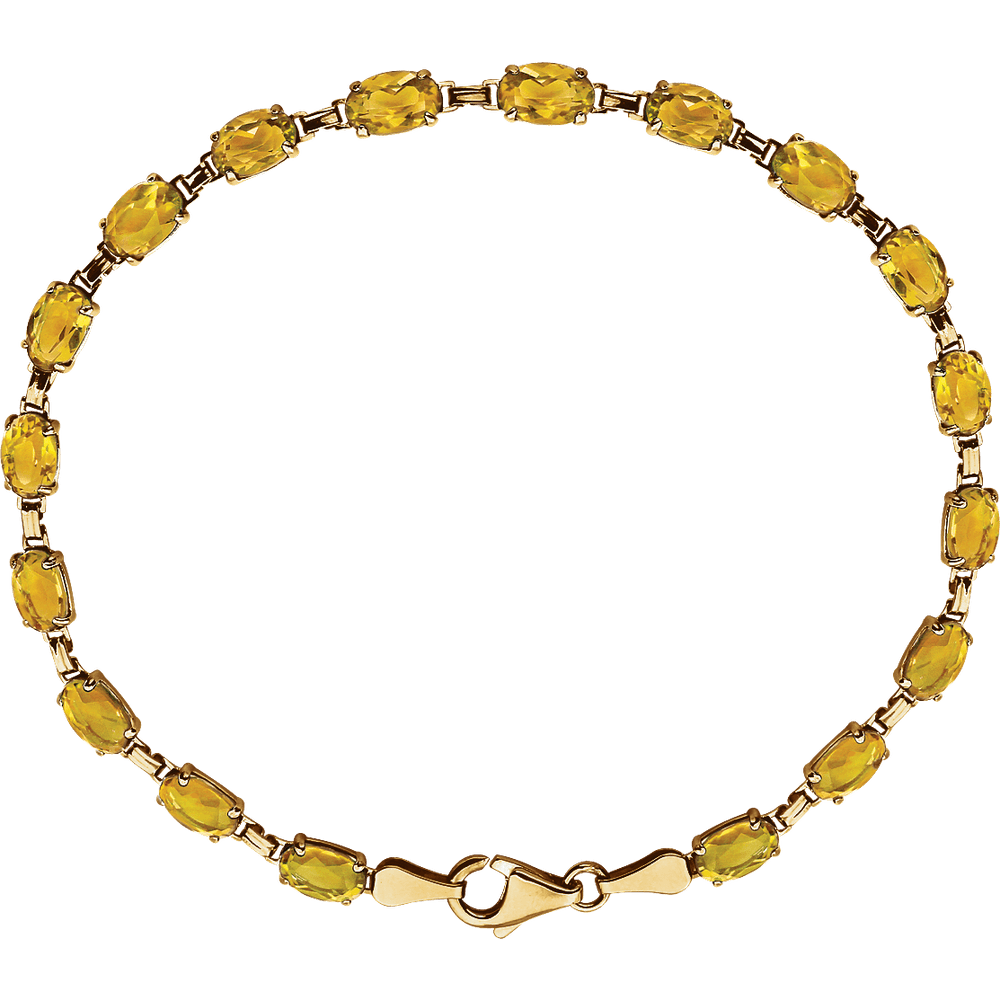 Gemstone Station Bracelet
