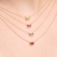 Birthstone Icon Necklace