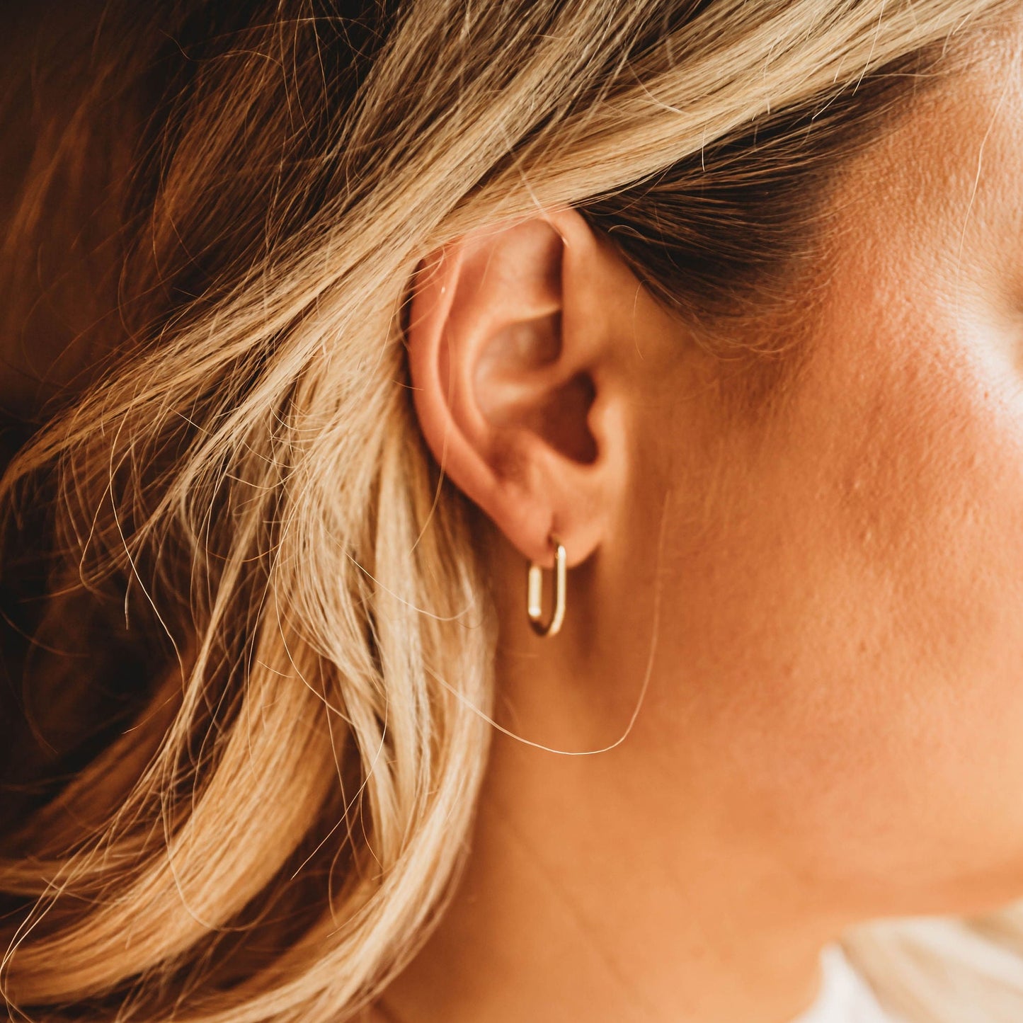 Silhouette Hoop Earrings