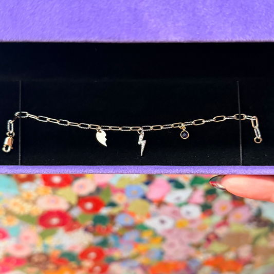 Heart Best Friends Charm