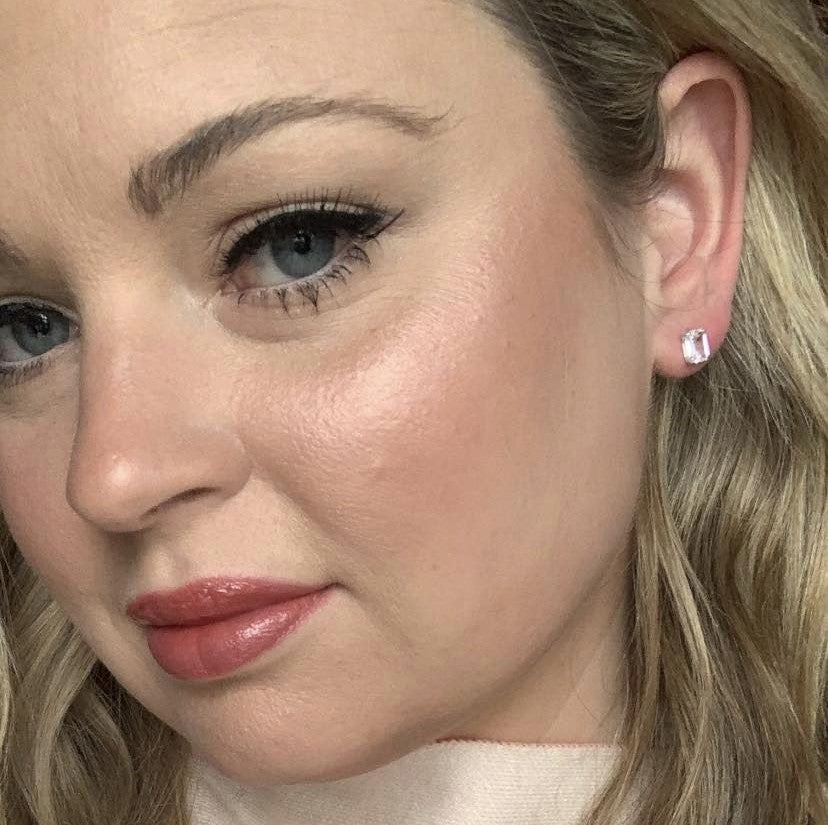 White Hot Sapphire Earrings